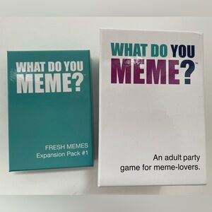 What Do You Meme? Party Game PLUS Expansion Pack
